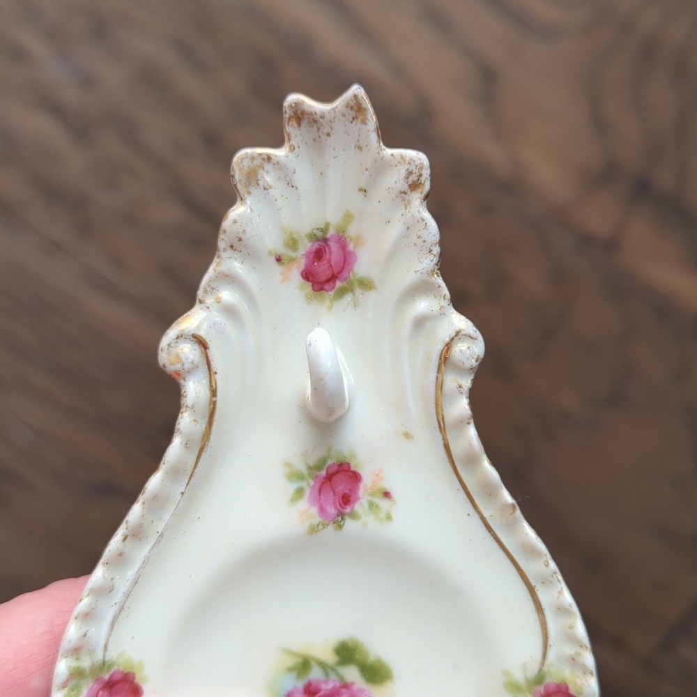 Antique Porcelain Watch Stand - Picture 5 of 8